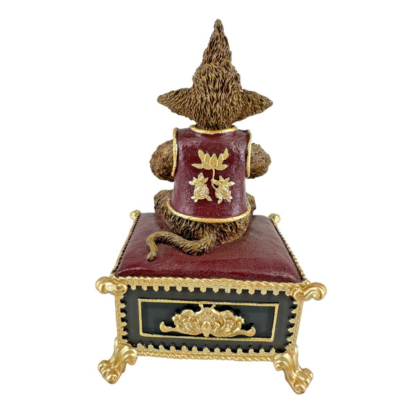 SF Music Box Phantom of Opera Animated Plays Masquerade Monkey Figurine Resin - Picture 2 of 6